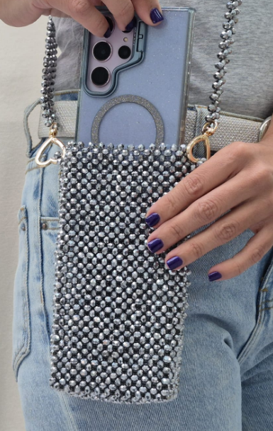 MINI BOLSO SILVER SHINE