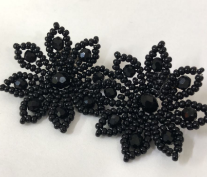 ARETES FLOR NOCHE ELEGANTE