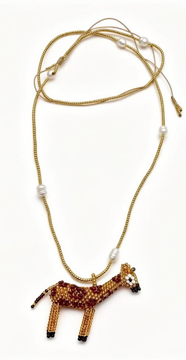 Collar Jirafa Dorada