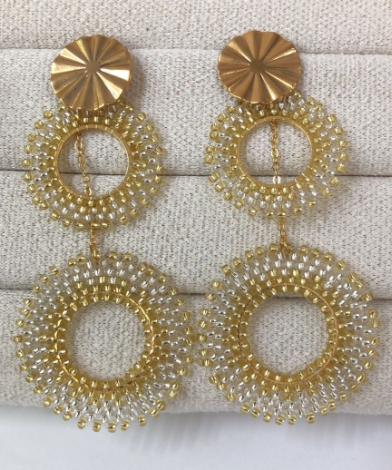 ARETES FLOR DE LUZ