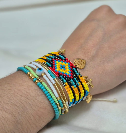 SET PULSERAS ALEGRIA TRIBAL