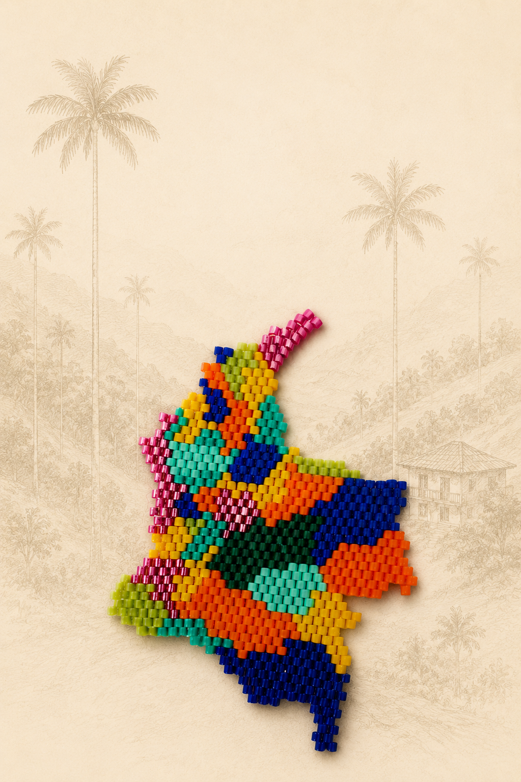 Prendedor Colores de Mi Tierra