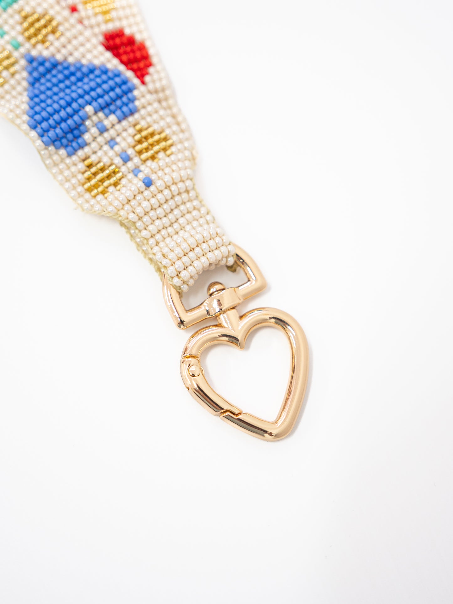 PORTACELULAR CORAZONES MULTICOLOR