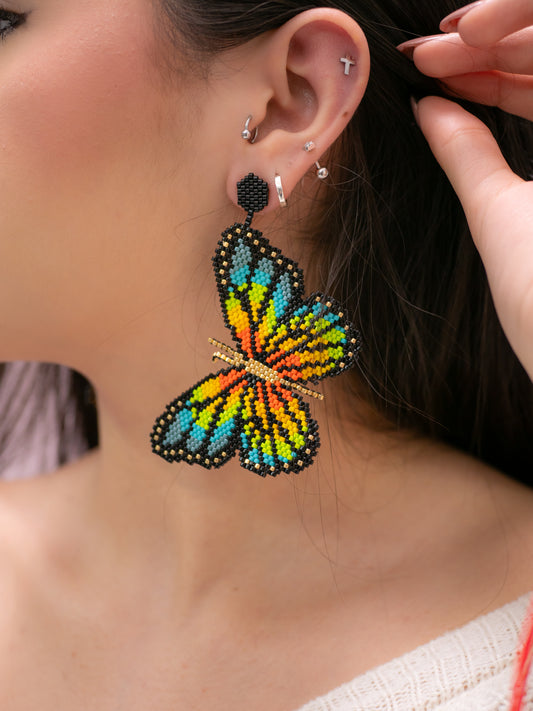 MARIPOSA MIYUKI FANTASIA NARANJA